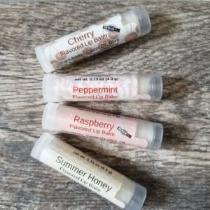4 Tubes of Lip Balm by made to lather