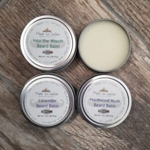 set of four beard balms by Made to Lather