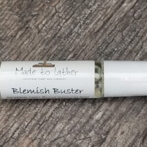 tube of blemish buster by made to lather