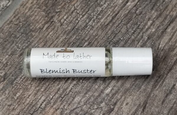 tube of blemish buster by made to lather