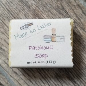 bar of patchouli soap