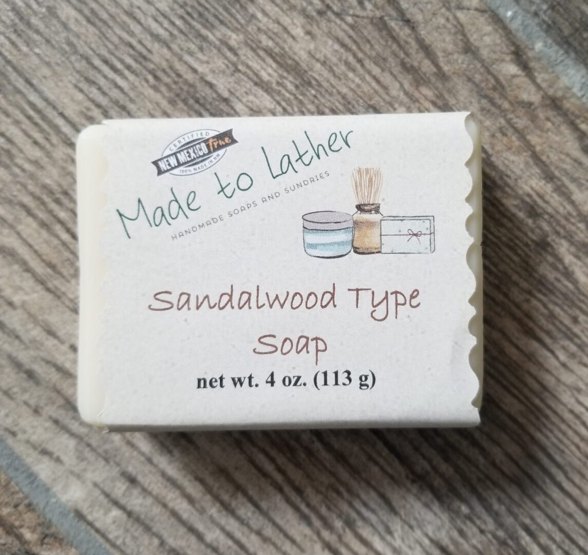 Bath Soap - Sandalwood - Made to Lather